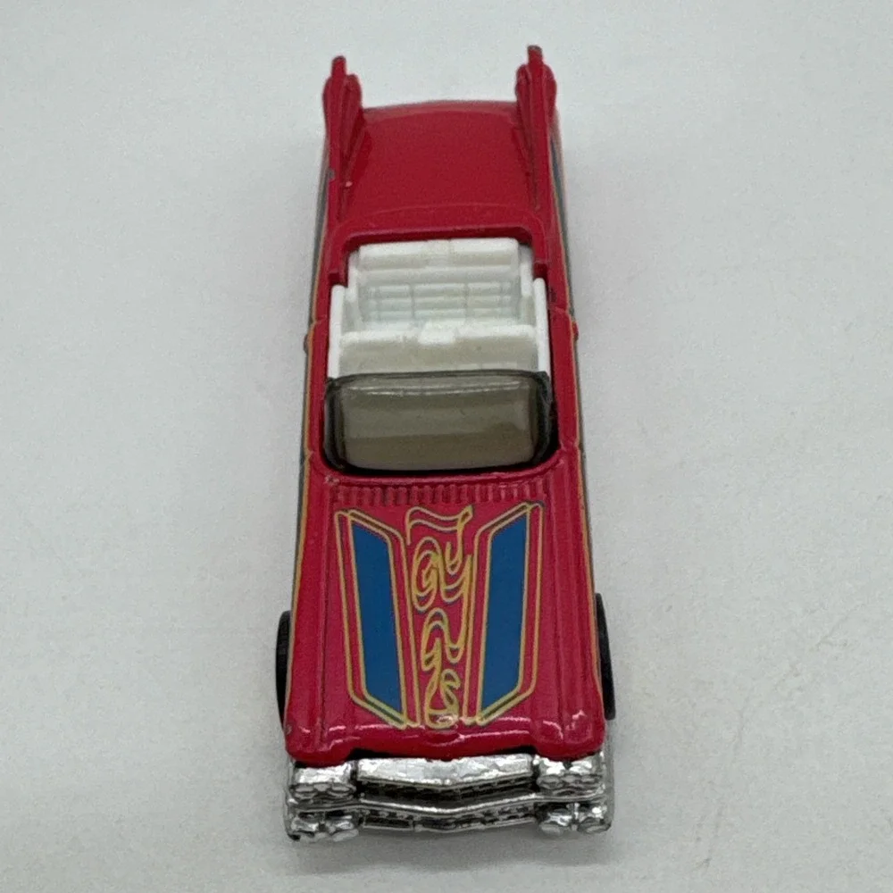 Hot Wheels '59 Cadillac Convertible Red 1989 Mattel